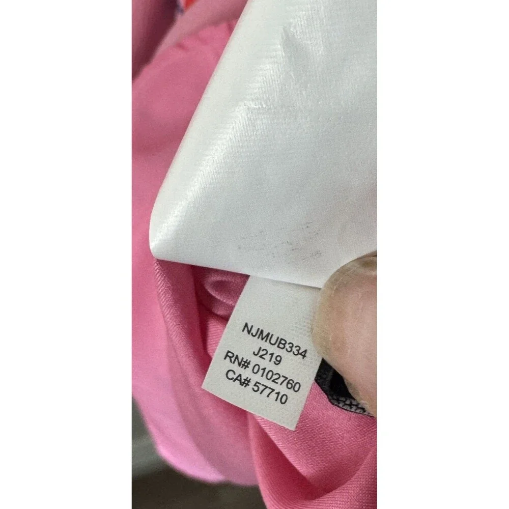 Kate Spade New York Womens Pink Cherry Print Short Sleeve Dress Pockets Size 8